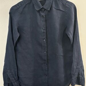 Uniqlo Navy Blue Women's Blouse